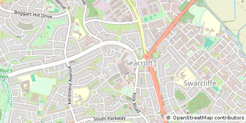 Map of Leeds