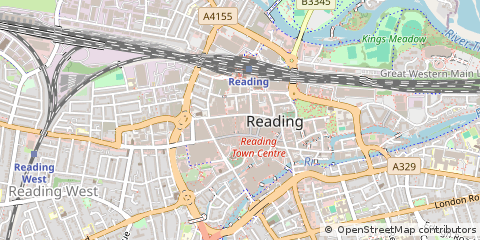 Map of Reading