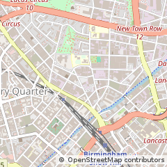 Map of Birmingham