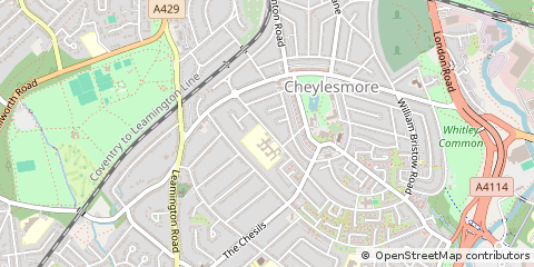 Map of Coventry