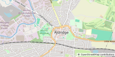 Map of Walsall