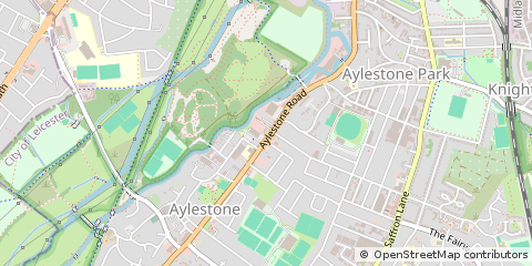 Map of Leicester