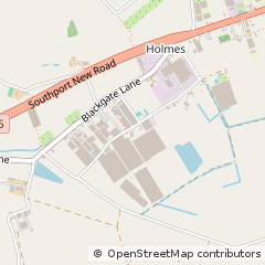 Map of Preston, Lancashire