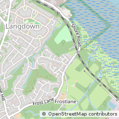 Map of Hythe, Hampshire