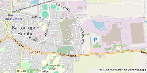 Map of Barton-Upon-Humber, North Lincolnshire