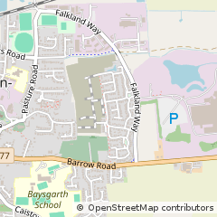 Map of Barton-Upon-Humber, North Lincolnshire