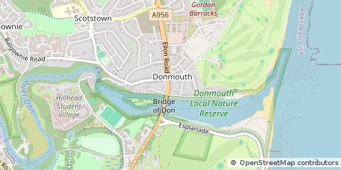 Map of Aberdeen