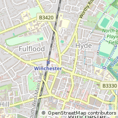 Map of Winchester