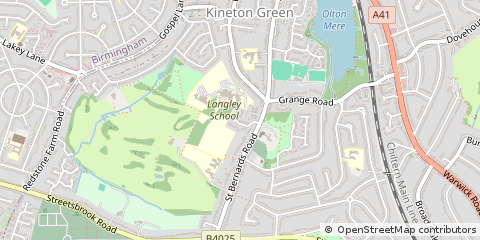 Map of Solihull