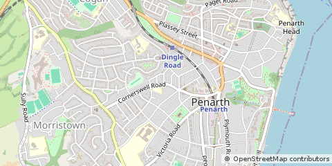 Map of Penarth