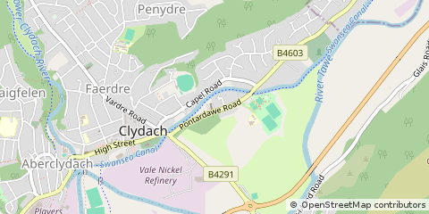 Map of Swansea