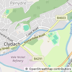 Map of Swansea