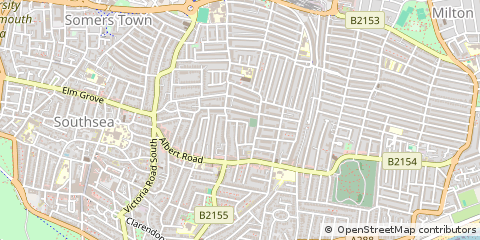 Map of Southsea