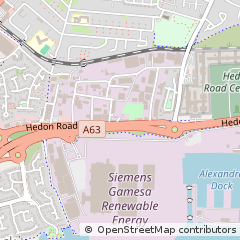 Map of Hull, East Yorkshire