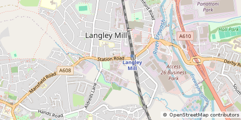 Map of Nottingham