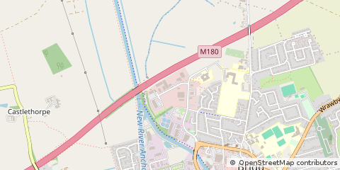 Map of Brigg, North Lincolnshire