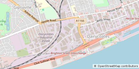 Map of Hull