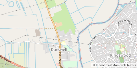 Map of Hull, East Riding of Yorkshire