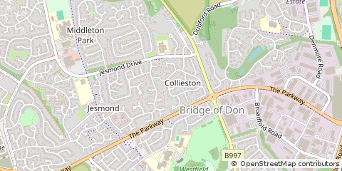Map of Aberdeen