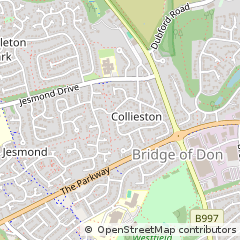 Map of Aberdeen