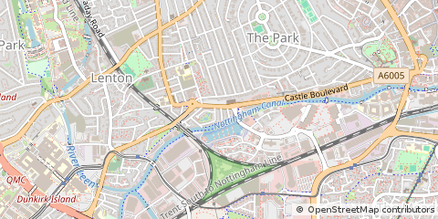 Map of Nottingham