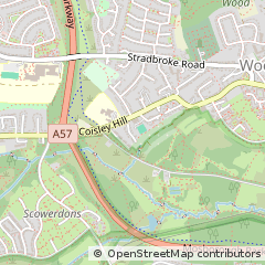 Map of Sheffield