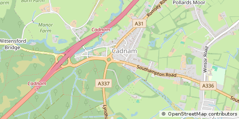 Map of Southampton