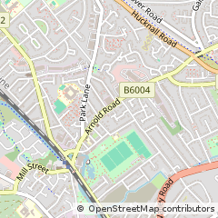 Map of Nottingham