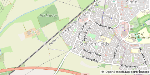 Map of Derby