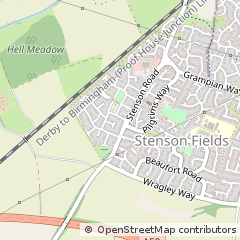 Map of Derby