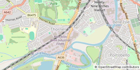 Map of Wakefield