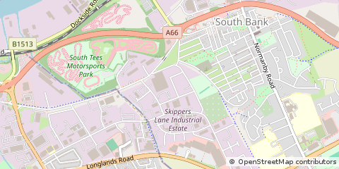 Map of Middlesbrough