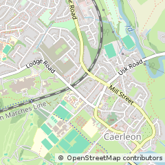 Map of Newport, Gwent