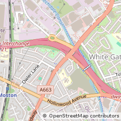 Map of Oldham