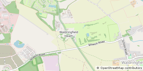 Map of Woodbridge