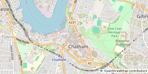 Map of Chatham