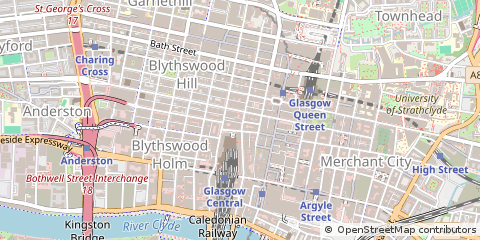Map of Glasgow