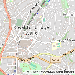 Map of Tunbridge Wells
