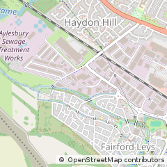 Map of Aylesbury, Buckinghamshire