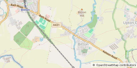 Map of Bitton, Bristol