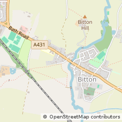 Map of Bitton, Bristol