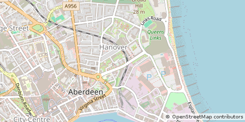 Map of Aberdeen