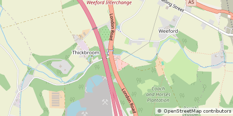 Map of Lichfield