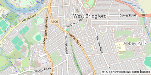 Map of Nottingham