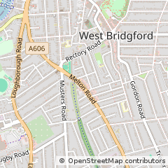 Map of Nottingham