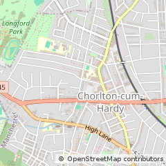 Map of Manchester, Greater Manchester