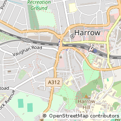 Map of Harrow