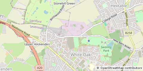 Map of Kent