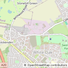 Map of Kent