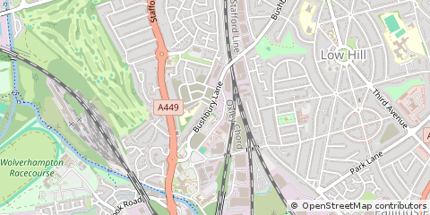 Map of Wolverhampton